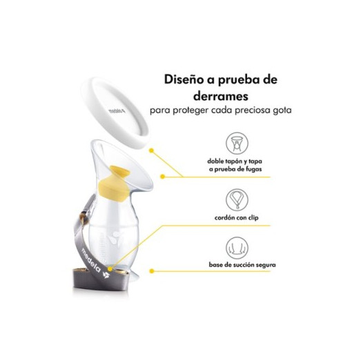 Colector De Leche Materna De Silicona
