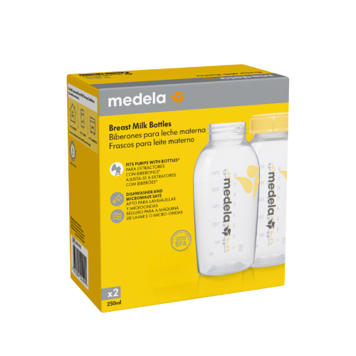 Botella de almacenamiento para leche materna