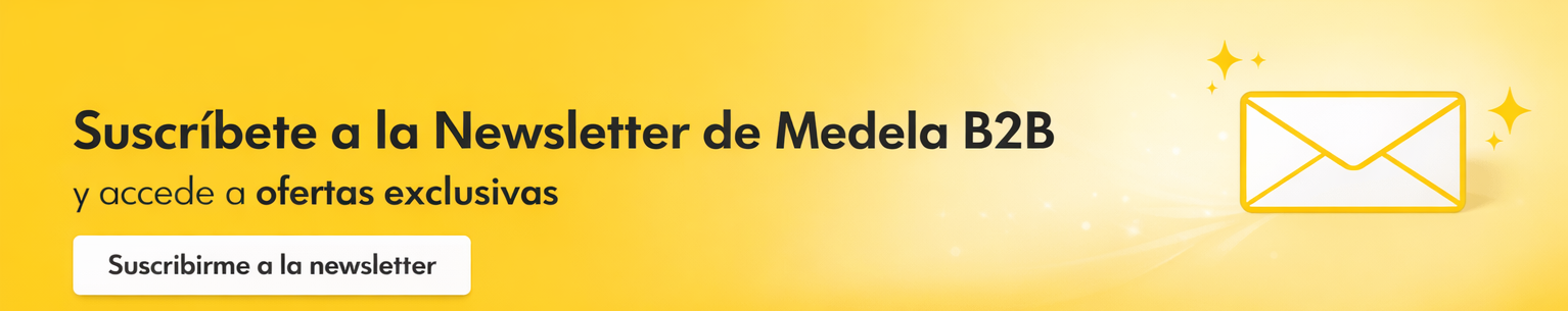 Suscríbete a la Newsletter de Medela B2B y accede a ofertas exclusivas
